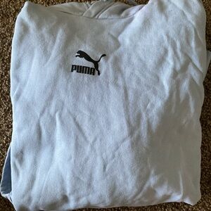 Puma Light Blue Hoodie